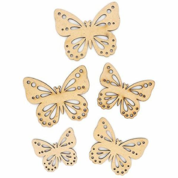 Animal Embellishments |  Wooden Butterfly Embellishment Animal Embellishments Animal Embellishments