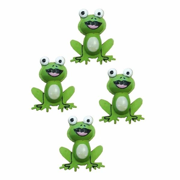 Animal Embellishments |  Wooden Frogs Shape Embellishment Animal Embellishments Animal Embellishments