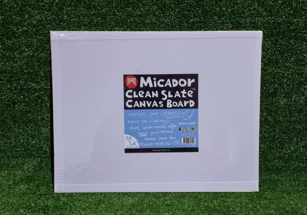 Art Supplies |  18Inch X 14Inch Micador Slate Canvas Board Art & Craft Essentials Art Supplies