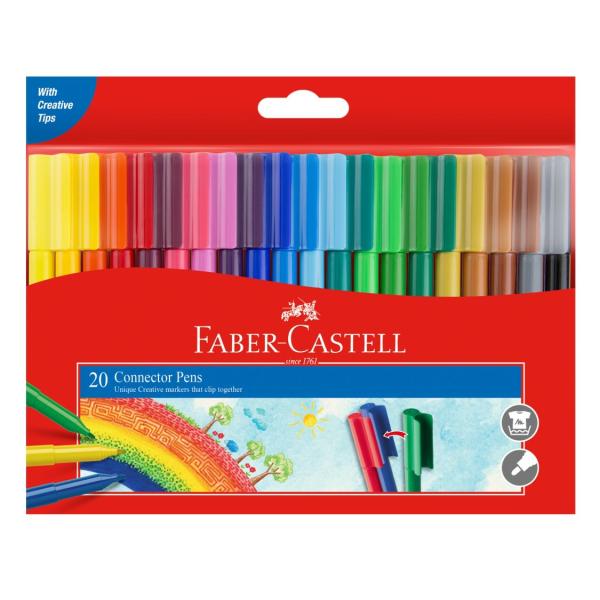 Art Supplies |  20Pcs Connector Marker Pens Art & Craft Essentials Art Supplies