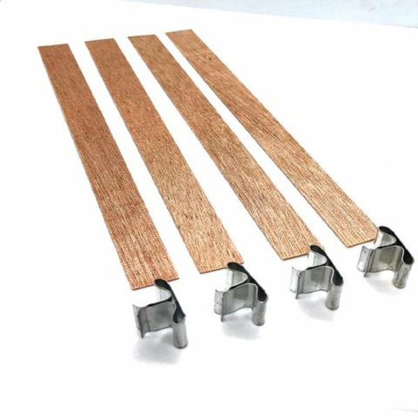 Candle Making Supplies |  150Mm X 12.5Mm Heavy Wood Candle Wick Art & Craft Essentials Candle Making Supplies