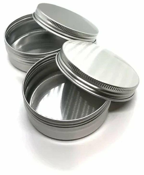 Candle Making Supplies |  70Mm X 2Mm Screw Top Candle Tin Art & Craft Essentials Candle Making Supplies