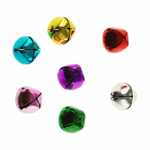 Craft Bells |  20Mm Assorted Colours Sleigh Bells Art & Craft Essentials Craft Bells