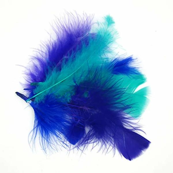 Craft Feathers |  Blue/Purple/Green Craft Feathers Art & Craft Essentials Craft Feathers