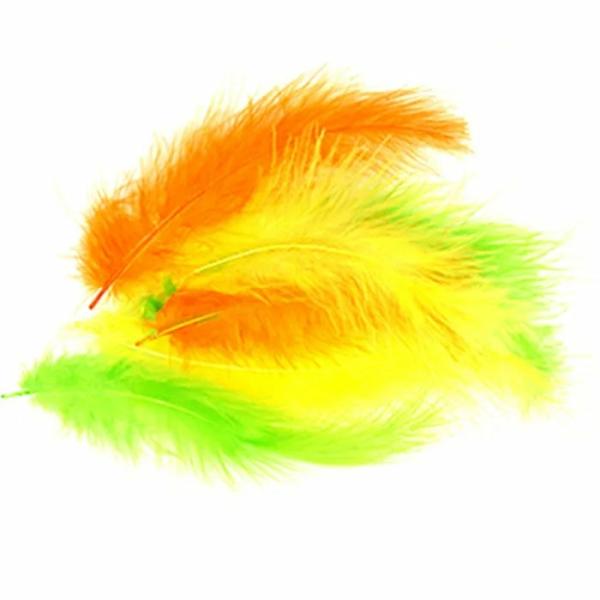 Craft Feathers |  Yellow/Lime/Orange Craft Feathers Art & Craft Essentials Craft Feathers