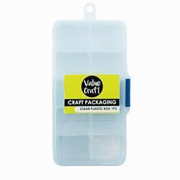 Craft Storage |  13.2 X 7.2 X 2.3 Cm Craft Plastic Storage Boxes Art & Craft Essentials Craft Storage