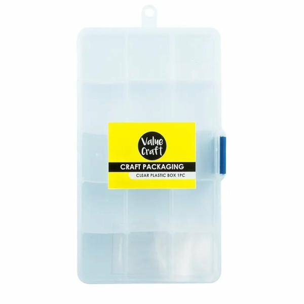 Craft Storage |  17.6 X 10.2 X 2.2Cm Craft Plastic Storage Box Art & Craft Essentials Craft Storage