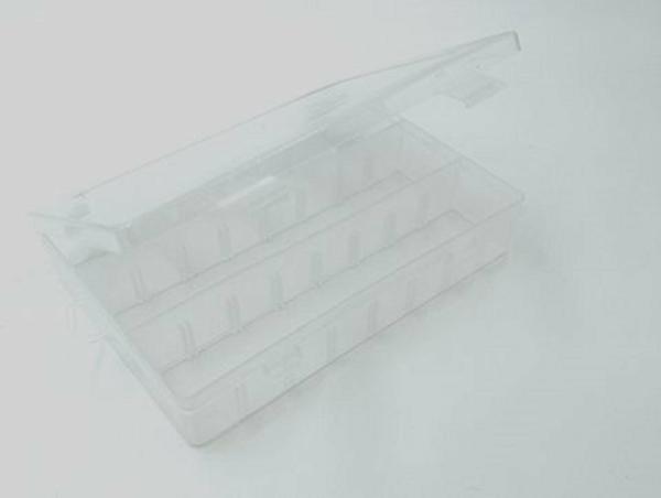 Craft Storage |  210Mm X 115Mm X 35Mm Clear Storage Box Art & Craft Essentials Craft Storage