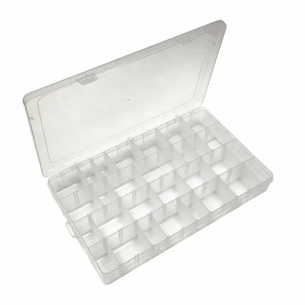 Craft Storage |  360Mm X 225Mm X 50Mm Clear Storage Box Art & Craft Essentials Craft Storage