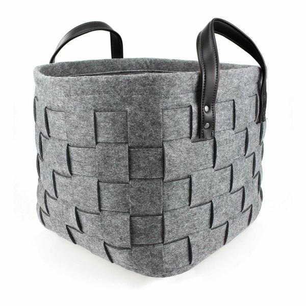 Craft Storage |  Square Woven Felt Storage Basket Art & Craft Essentials Craft Storage