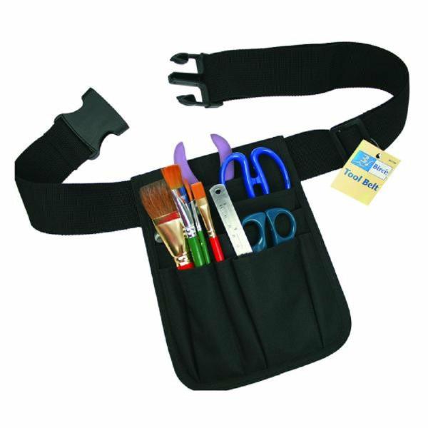 Craft Storage |  Tool Bag With Belt Art & Craft Essentials Art Supplies