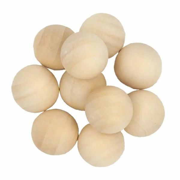 Craft Wooden Items |  1.5Cm Wooden Spheres Shape Art & Craft Essentials Craft Wooden Items