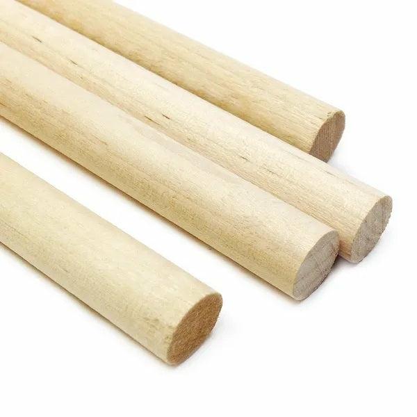 Craft Wooden Items |  12Mm X 300Mm Wooden Dowel Rod Art & Craft Essentials Craft Wooden Items