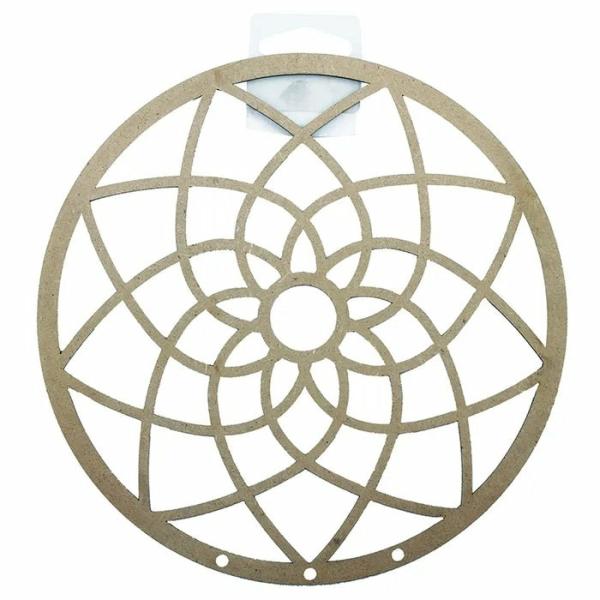 Craft Wooden Items |  19Cm Craft Wooden Dream Catcher Art & Craft Essentials Craft Wooden Items