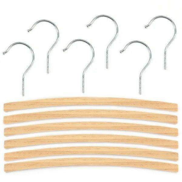 Craft Wooden Items |  25Cm Wooden Coat Hanger Art & Craft Essentials Craft Wooden Items