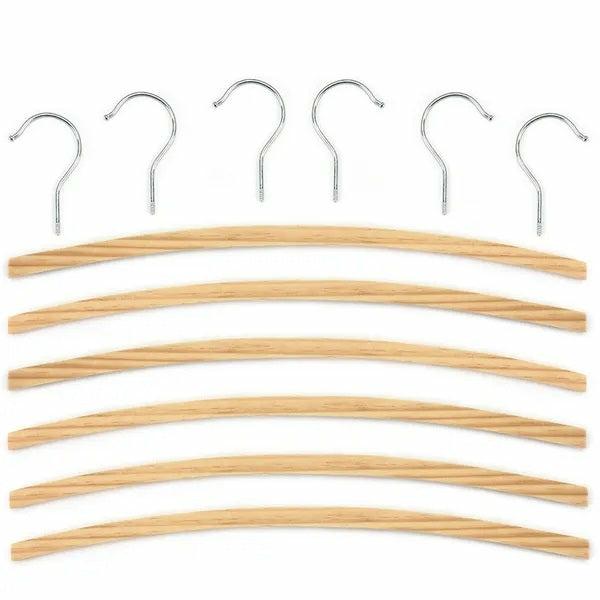 Craft Wooden Items |  38Cm Wooden Coat Hanger Art & Craft Essentials Craft Wooden Items