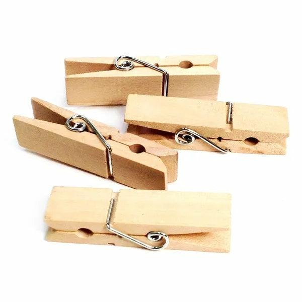 Craft Wooden Items |  72Mm X 18Mm Wooden Pegs Art & Craft Essentials Craft Wooden Items