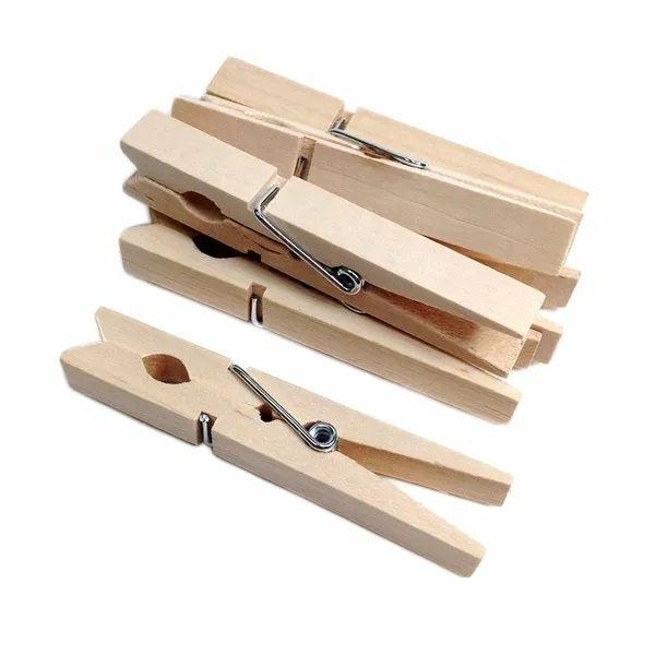 Craft Wooden Items |  78Mm X 10Mm Wooden Craft Pegs Art & Craft Essentials Craft Wooden Items