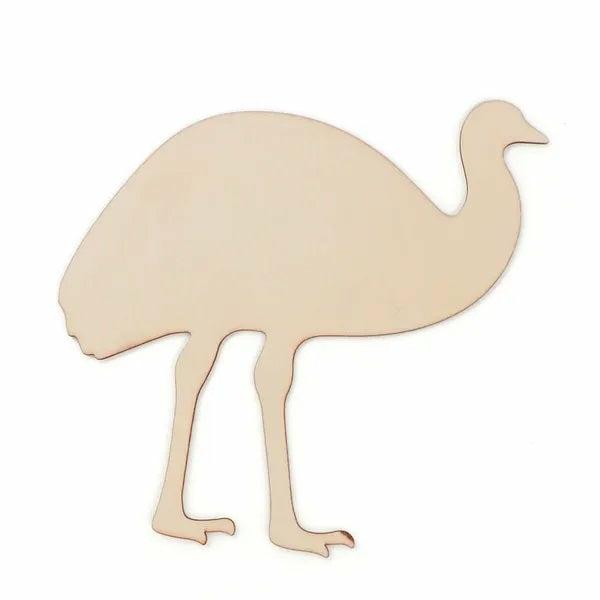 Craft Wooden Items |  Australia Animal Emu Wooden Shape Art & Craft Essentials Craft Wooden Items