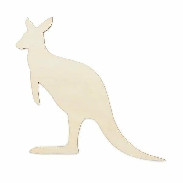 Craft Wooden Items |  Australia Animal Kangaroo Wooden Shape Art & Craft Essentials Craft Wooden Items