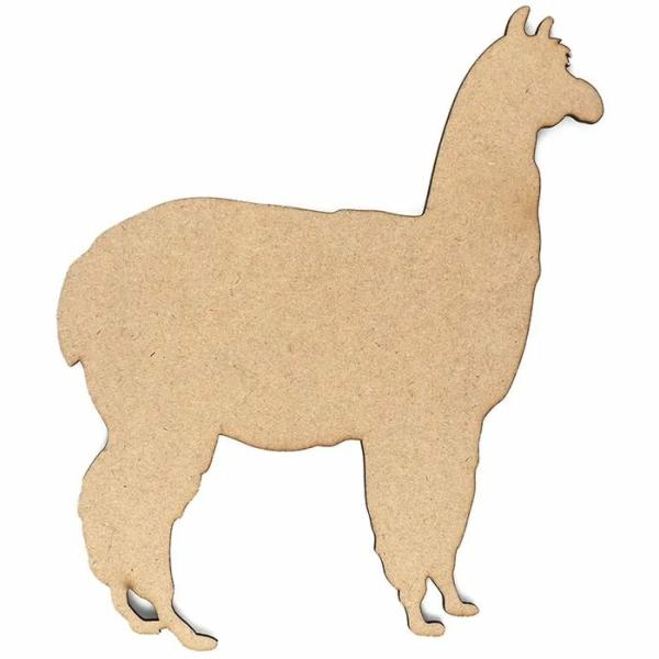 Craft Wooden Items |  Craft Raw Wood Llama Shape Art & Craft Essentials Craft Wooden Items