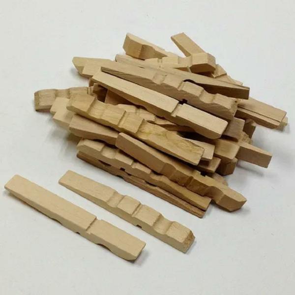 Craft Wooden Items |  Wooden Half Pegs Art & Craft Essentials Craft Wooden Items