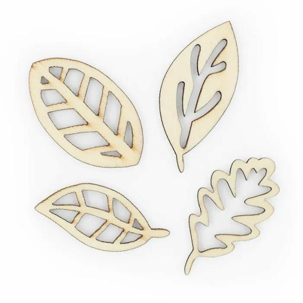 Craft Wooden Items |  Wooden Leaves Shapes Art & Craft Essentials Craft Wooden Items