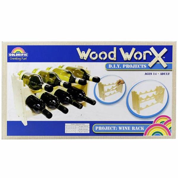 Diy Craft Kits |  Diy Adult Wood Worx Wine Rack Art & Craft Essentials Diy Craft Kits