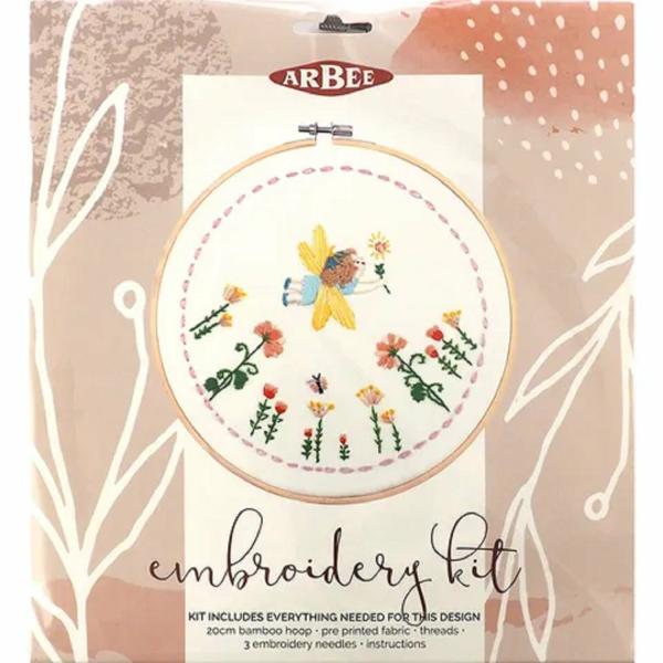 Diy Craft Kits |  Flower Fairy Embroidery Diy Kit Art & Craft Essentials Diy Craft Kits