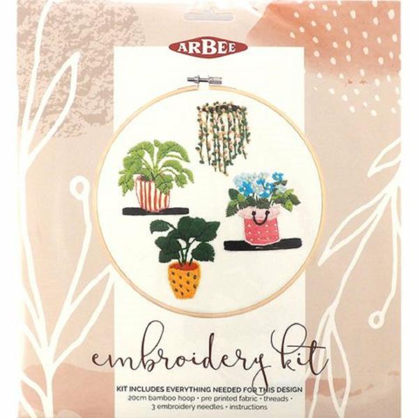 Diy Craft Kits |  Wall Garden Embroidery Diy Kit Art & Craft Essentials Diy Craft Kits