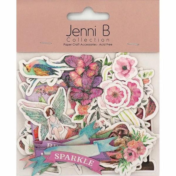 Embellishments |  Fairy Sparkle Die Cuts Embellishment Art & Craft Essentials Diy Craft Kits