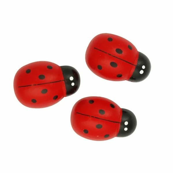 Embellishments |  Large Wooden Ladybugs Embellishment Animal Embellishments Animal Embellishments