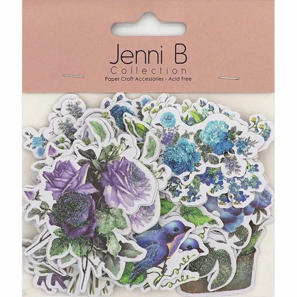 Embellishments |  Lavender Garden Die Cuts Embellishment Art & Craft Essentials Diy Craft Kits