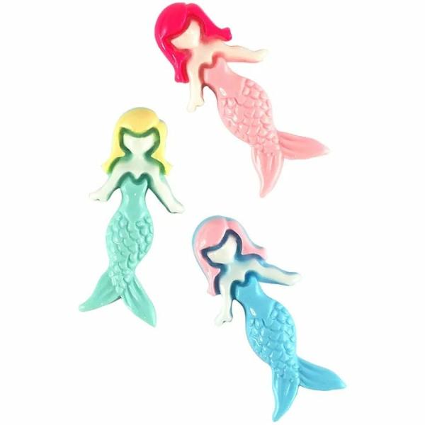 Embellishments |  Mermaid Shape Resin Embellishments Art & Craft Essentials Embellishments