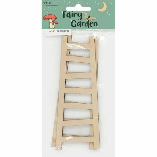 Embellishments |  Wooden Fairy Garden Ladder Art & Craft Essentials Craft Wooden Items