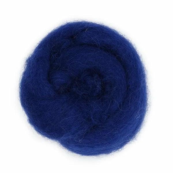 Felting Supplies |  Blue Colour Combed Wool Art & Craft Essentials Felting Supplies