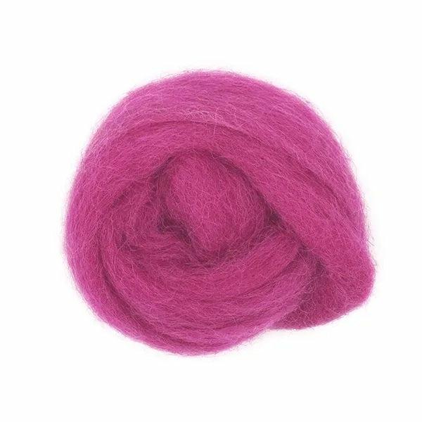 Felting Supplies |  Light Purple Colour Combed Wool Art & Craft Essentials Felting Supplies