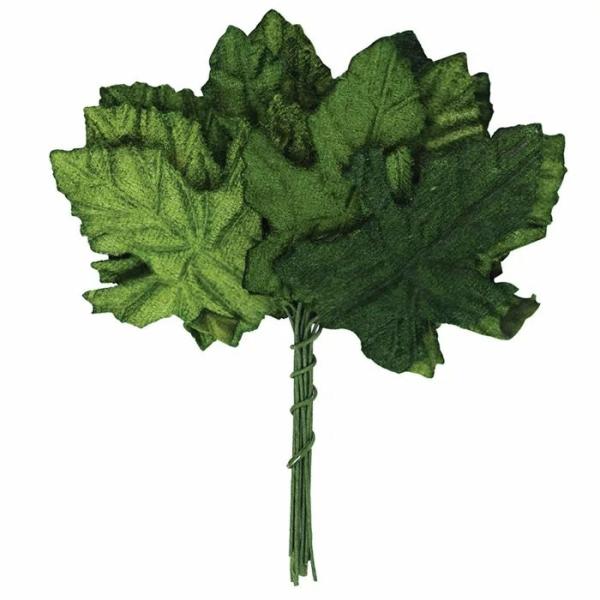 Floral Craft |  Oak Flower Velvet Leaves Art & Craft Essentials Floral Craft