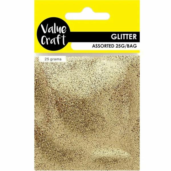 Glitters & Sequins |  Gold Craft Glitter Art & Craft Essentials Glitters & Sequins