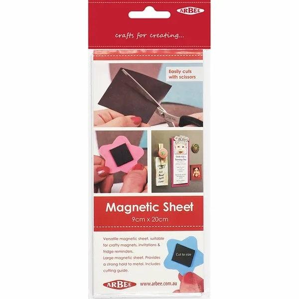 Magnets |  90Mm X 200Mm Rectangle Magnetic Sheet Art & Craft Essentials Magnets