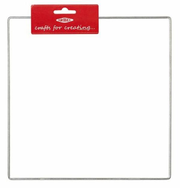 Other Craft Supplies |  200Mm Square Shape Wire Hoop Art & Craft Essentials Other Craft Supplies