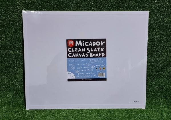 Painting Supplies |  20Inch X 16Inch Micador Slate Canvas Board Art & Craft Essentials Art Supplies