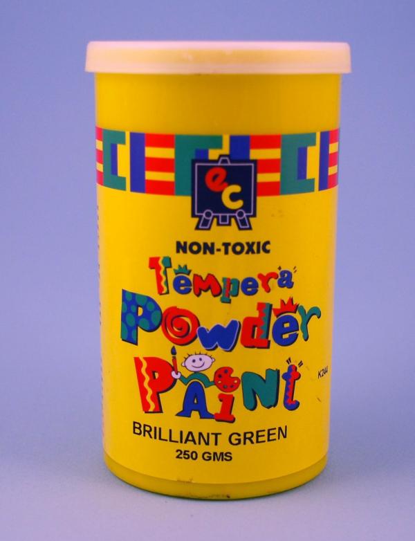 Painting Supplies |  Tempera Paint Ec Powder Brilliant Green Art & Craft Essentials Painting Supplies