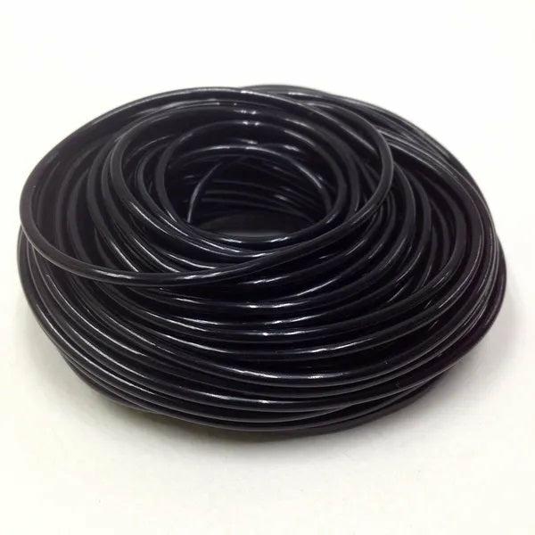 Plastic Tubing Supplies |  1.6Mm X 1.8Mm Black Colour Plastic Tubing Art & Craft Essentials Plastic Tubing Supplies