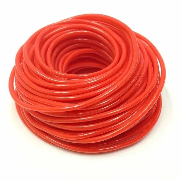 Plastic Tubing Supplies |  1.6Mm X 1.8Mm Red Colour Plastic Tubing Art & Craft Essentials Plastic Tubing Supplies