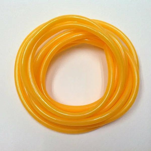 Plastic Tubing Supplies |  4Mm Gold Colour Plastic Tubing Art & Craft Essentials Plastic Tubing Supplies