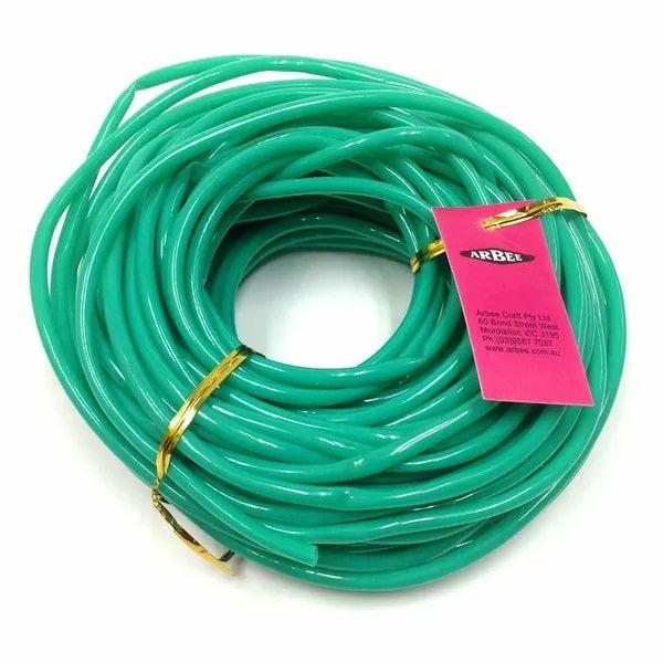 Plastic Tubing Supplies |  4Mm Green Colour Plastic Tubing – 20M Art & Craft Essentials Plastic Tubing Supplies