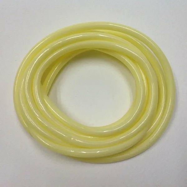 Plastic Tubing Supplies |  4Mm Lemon Colour Plastic Tubing Art & Craft Essentials Plastic Tubing Supplies