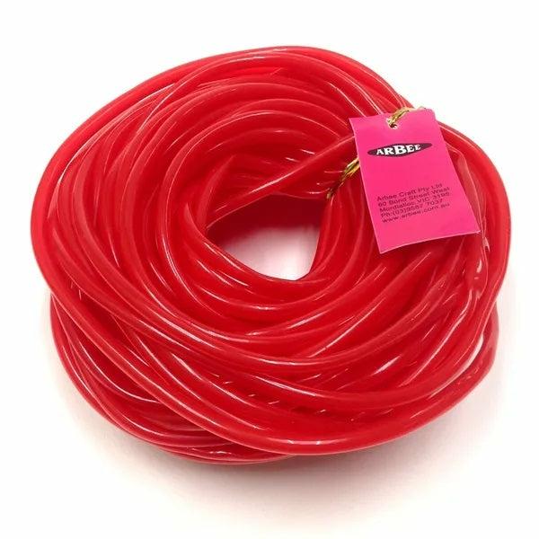 Plastic Tubing Supplies |  4Mm Red Colour Plastic Tubing – 20M Art & Craft Essentials Plastic Tubing Supplies