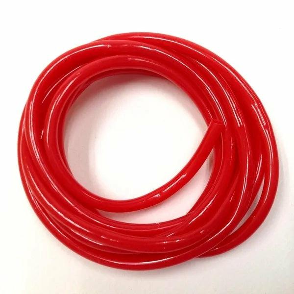 Plastic Tubing Supplies |  4Mm Red Colour Plastic Tubing Art & Craft Essentials Plastic Tubing Supplies